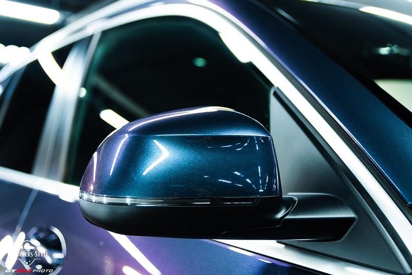 Защита и стайлинг кузова BMW X5 пленкой DYNOprism